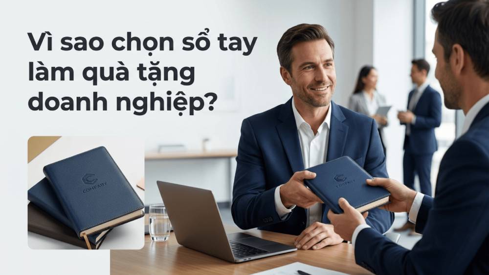 Vì Sao Chọn Sổ Tay Làm Quà Tặng Doanh Nghiệp?