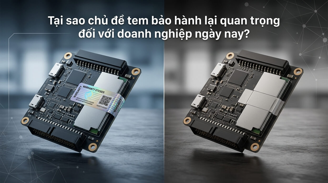 Vì sao chủ đề tem bảo hành lại quan trọng đối với doanh nghiệp hiện nay