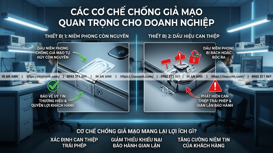 Vì Sao Cơ Chế Chống Mở Trộm Mang Tính Sống Còn Với Doanh Nghiệp