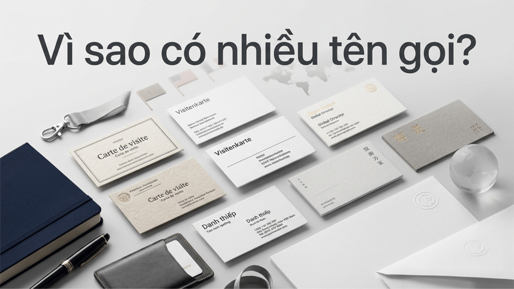 Vì Sao Có Nhiều Tên Gọi?
