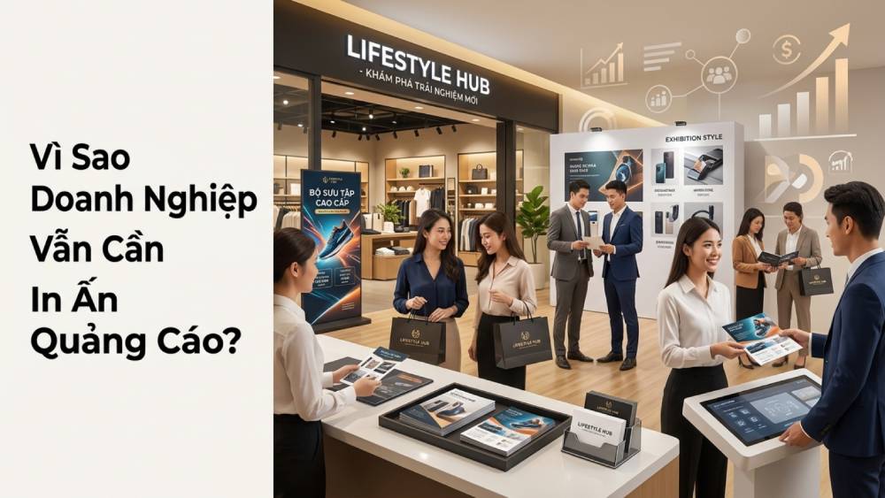 Vì Sao Doanh Nghiệp Vẫn Cần In Ấn Quảng Cáo?