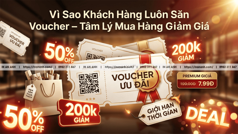 Vì Sao Khách Hàng Luôn Săn Voucher – Tâm Lý Mua Hàng Giảm Giá Mà Mọi Doanh Nghiệp Cần Biết