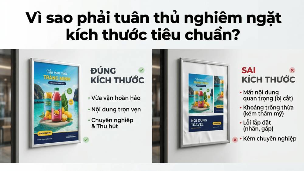 Vì Sao Phải Tuân Thủ Nghiêm Ngặt Kích Thước Tiêu Chuẩn?