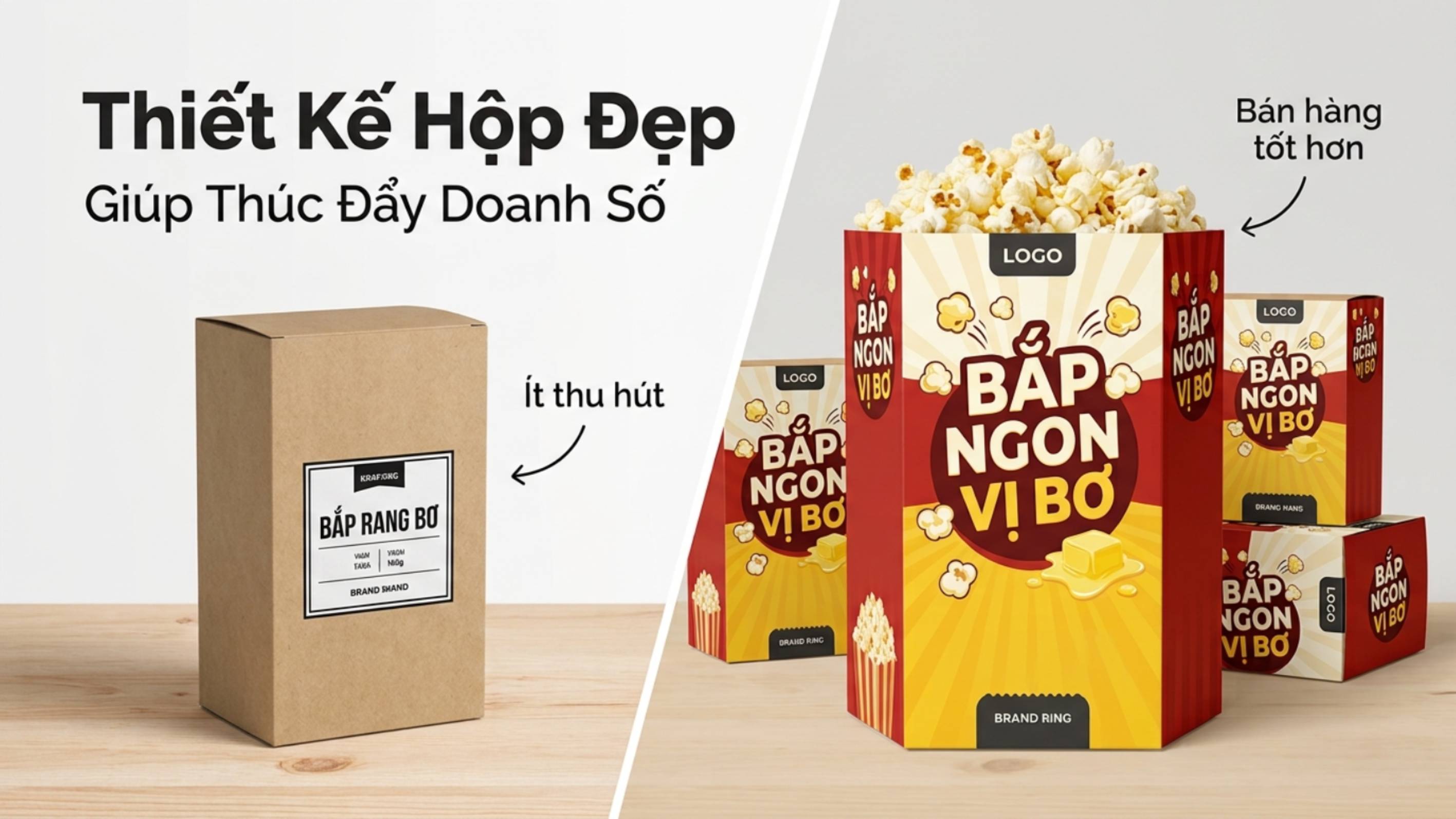 Vì Sao Thiết Kế Hộp Đẹp Giúp Thúc Đẩy Doanh Số Bán Hàng