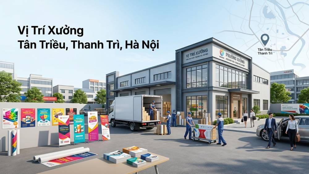Vị Trí Xưởng: Tân Triều, Thanh Trì, Hà Nội