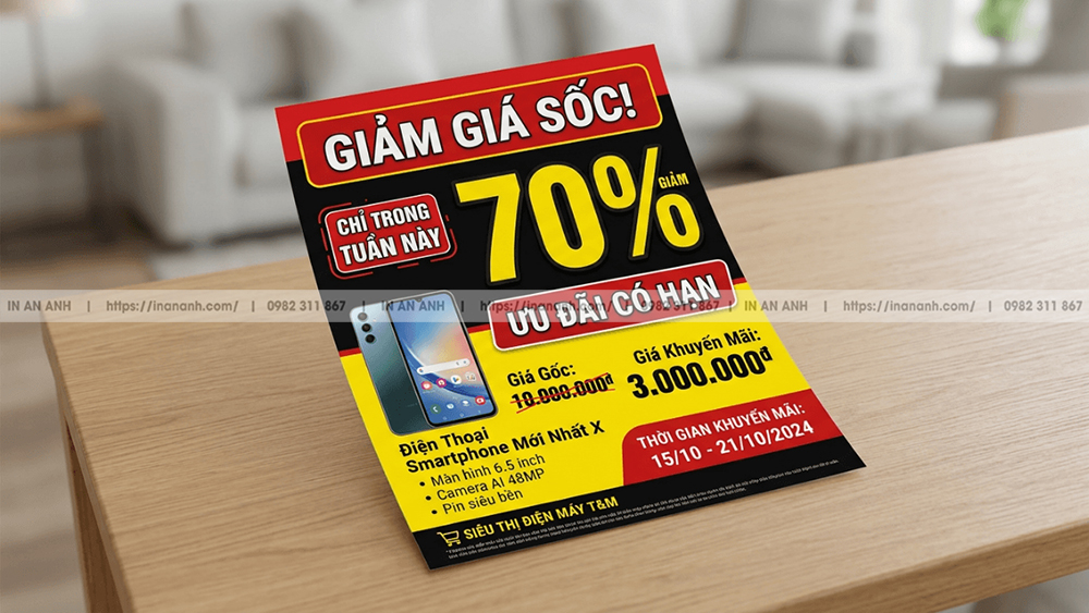 Viết Call To Action (CTA): "Chỉ Tuần Này", "Giảm 70%", "Có Hạn"