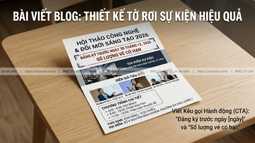 Viết Call To Action (CTA): "Đăng Ký Trước [Ngày]" Và "Vé Có Hạn"