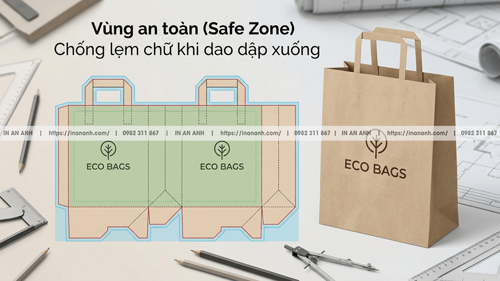 Vùng An Toàn (Safe Zone): Chống Lem Chữ Khi Dao Dập Xuống