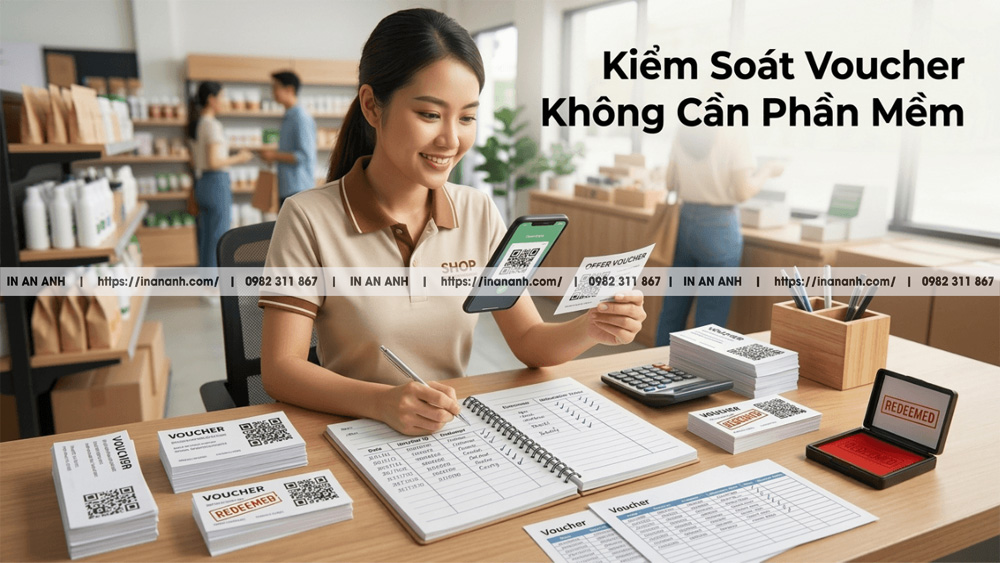 Xây Dựng Hệ Thống Kiểm Soát Voucher Đơn Giản Không Cần Phần Mềm