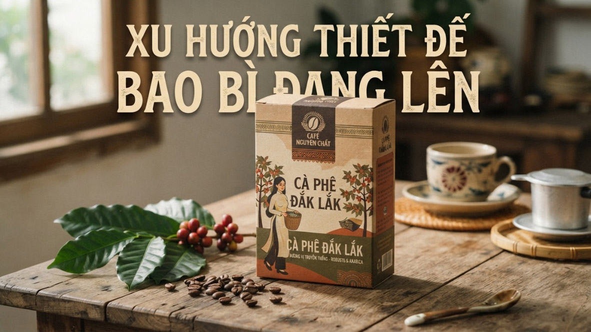 Xu Hướng Thiết Kế Bao Bì Đang Lên