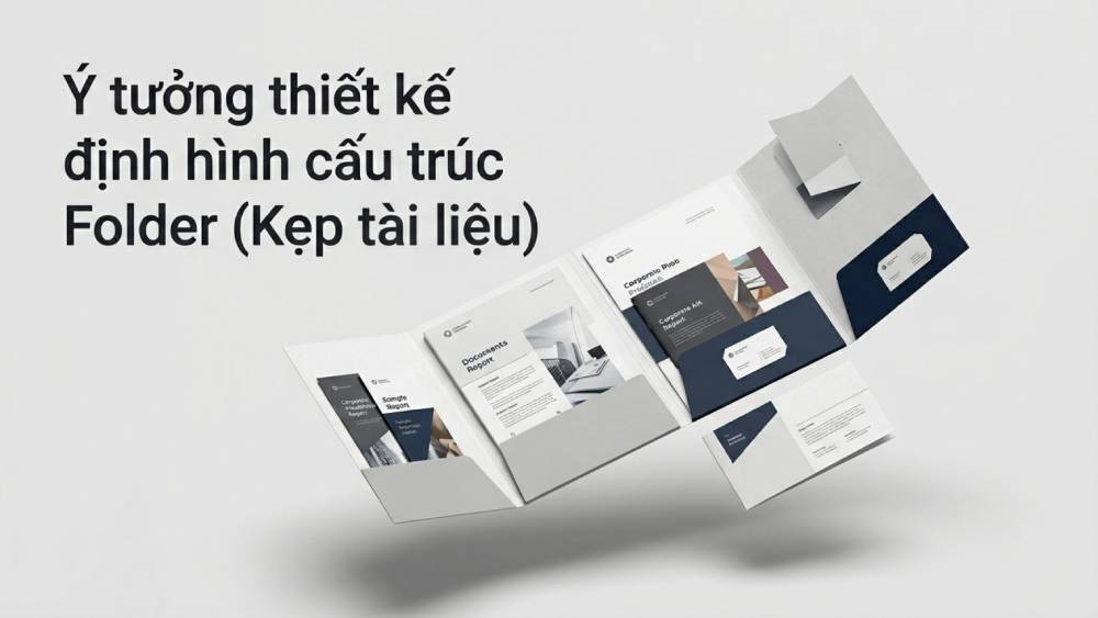 Ý Tưởng Thiết Kế Định Hình Cấu Trúc Folder Kẹp Tài Liệu