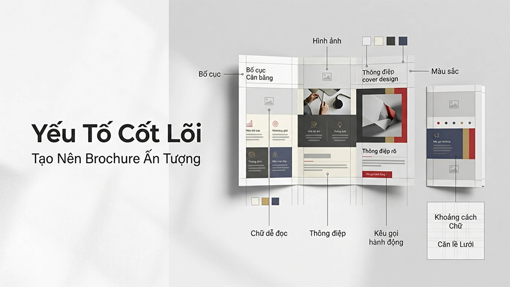 Yếu Tố Cốt Lõi Tạo Nên Một Mẫu Brochure Ấn Tượng