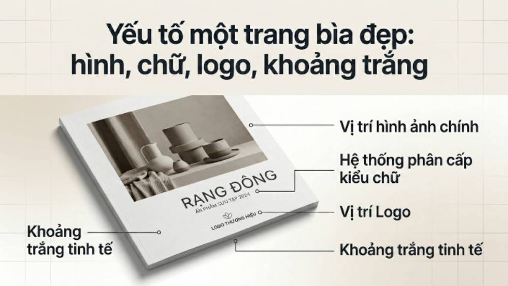 Yếu Tố Một Trang Bìa Đẹp: Hình, Chữ, Logo, Khoảng Trắng