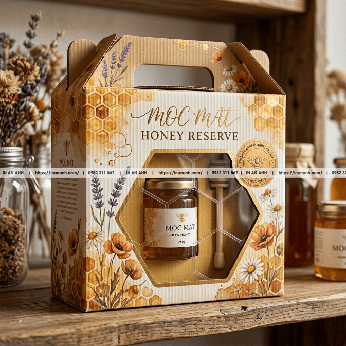 Hộp bế lỗ, hộp carton có cửa sổ