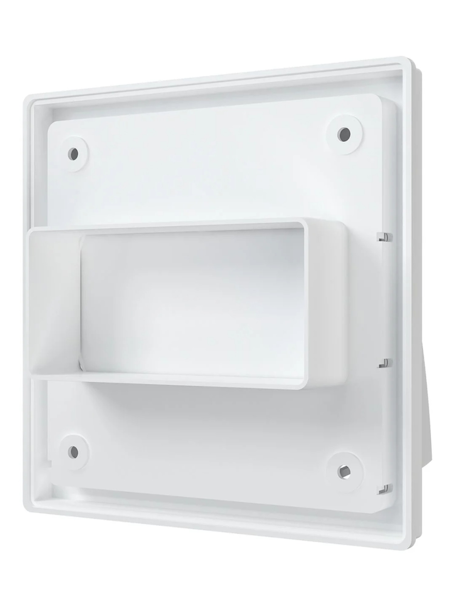 Cửa gió mái che vuông NHỰA ngoài trời 150х150 - 55*110 - màu NGÀ - 1515К511FV Ivory