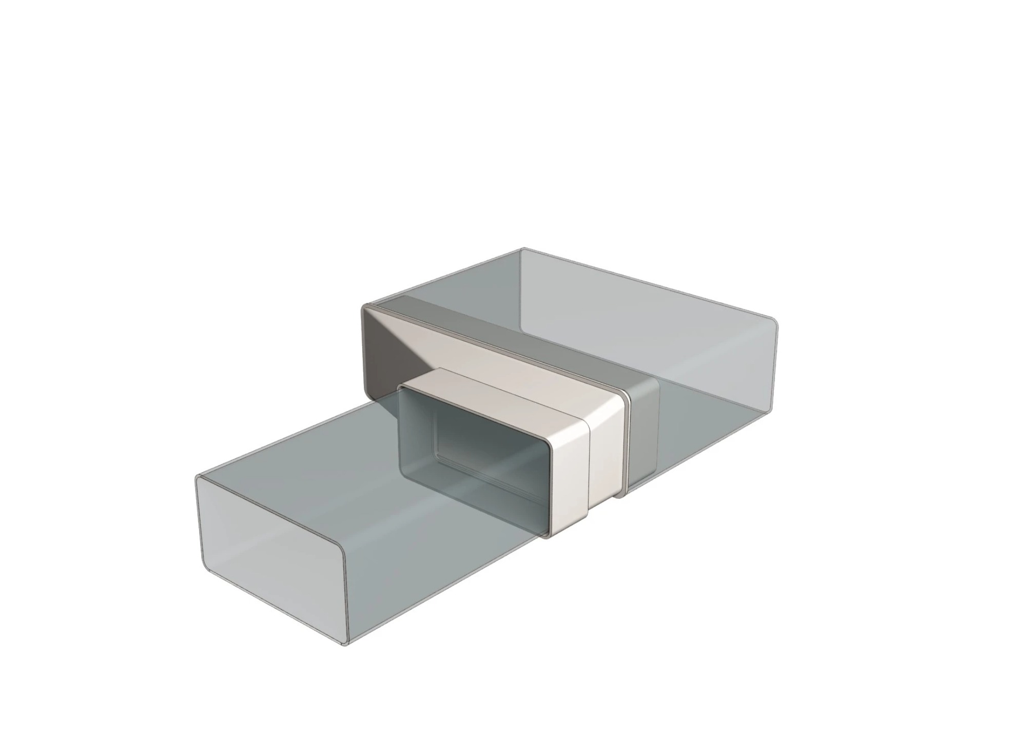 Nối lệch tâm chữ nhật RP-P