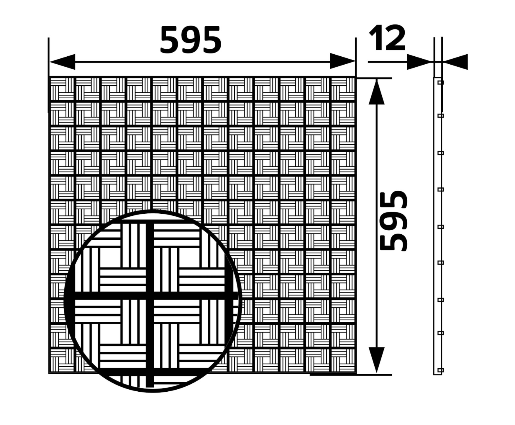 Cửa gió dạng tấm trần DP Fusion