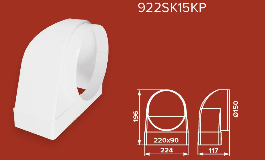 Co chuyển ống vuông - tròn SК-КP