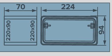 Nối ống chữ nhật SKP