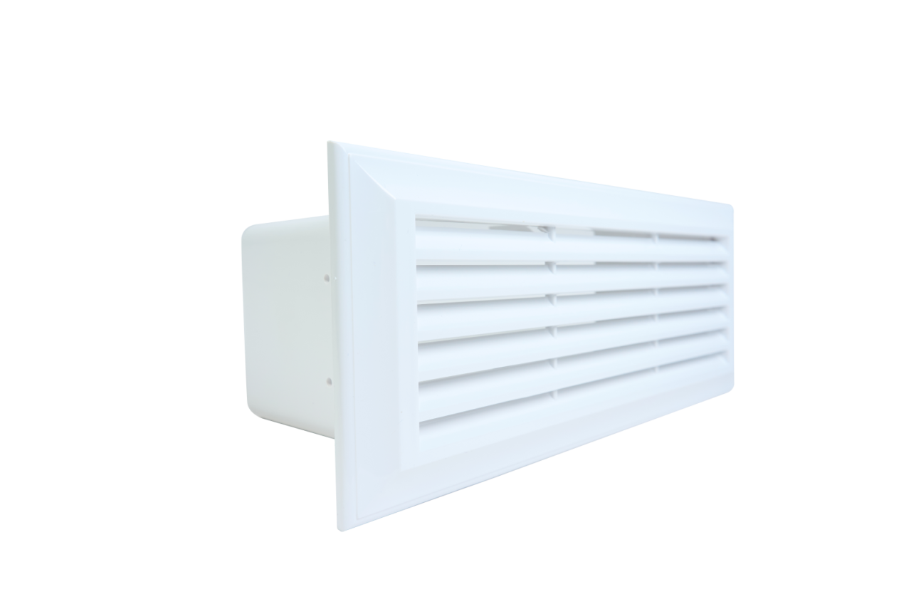 Cửa thông gió nhựa âm tường - DECOR 86*230