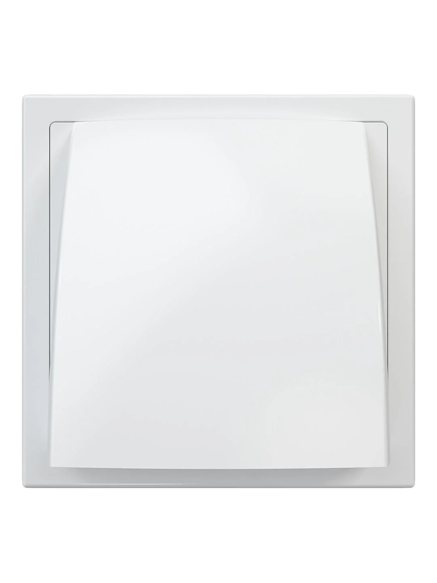 Cửa gió mái che vuông NHỰA ngoài trời 150х150 - 55*110 - màu NGÀ - 1515К511FV Ivory