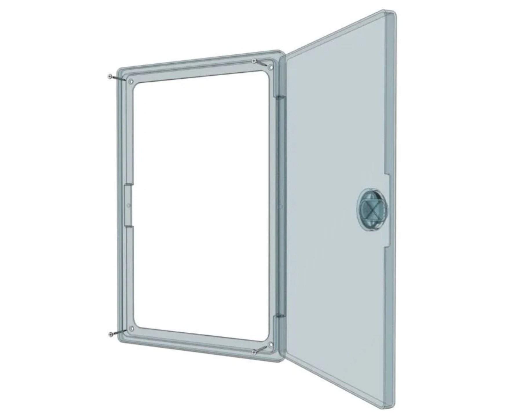 Cửa kỹ thuật NHỰA có tay nắm LT-P
