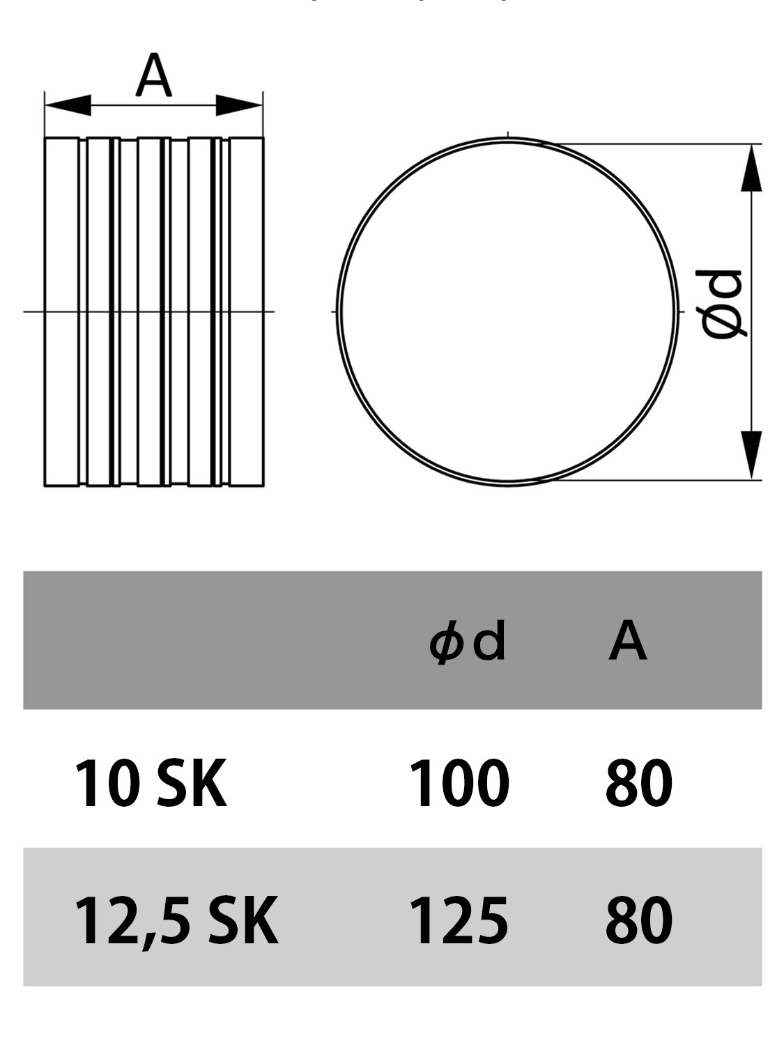 Nối ống mềm SK