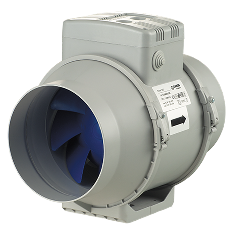 Quạt hỗn hợp gắn ống tròn TURBO 150