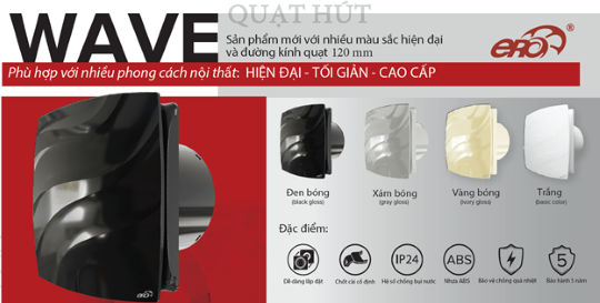 Quạt thông gió WAVE