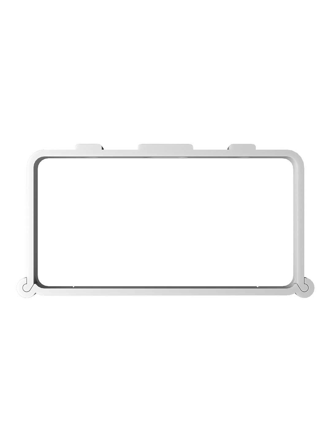 Cùm treo ống chữ nhật Nhựa PVC + khóa cài giữ ống LRDH