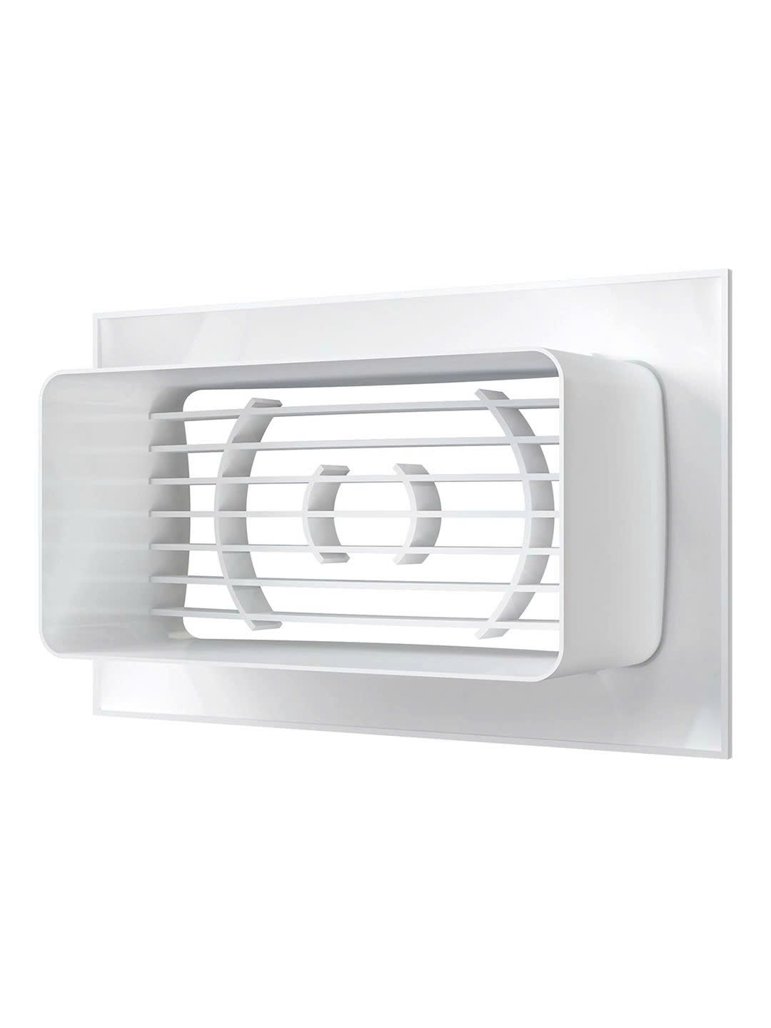 Cửa gió NHỰA có cổ gắn ống (chữ nhật) RSF