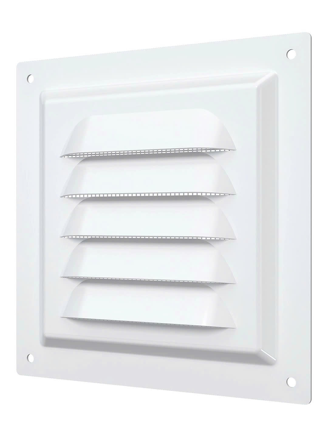 Cửa gió Thép sơn tĩnh điện + lưới chắn côn trùng ME