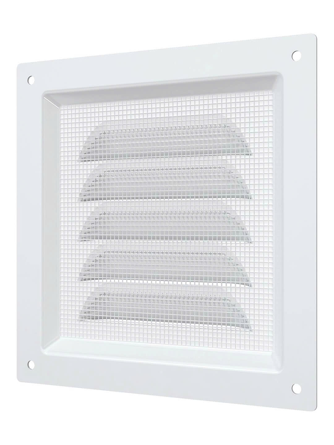 Cửa gió Thép sơn tĩnh điện + lưới chắn côn trùng ME