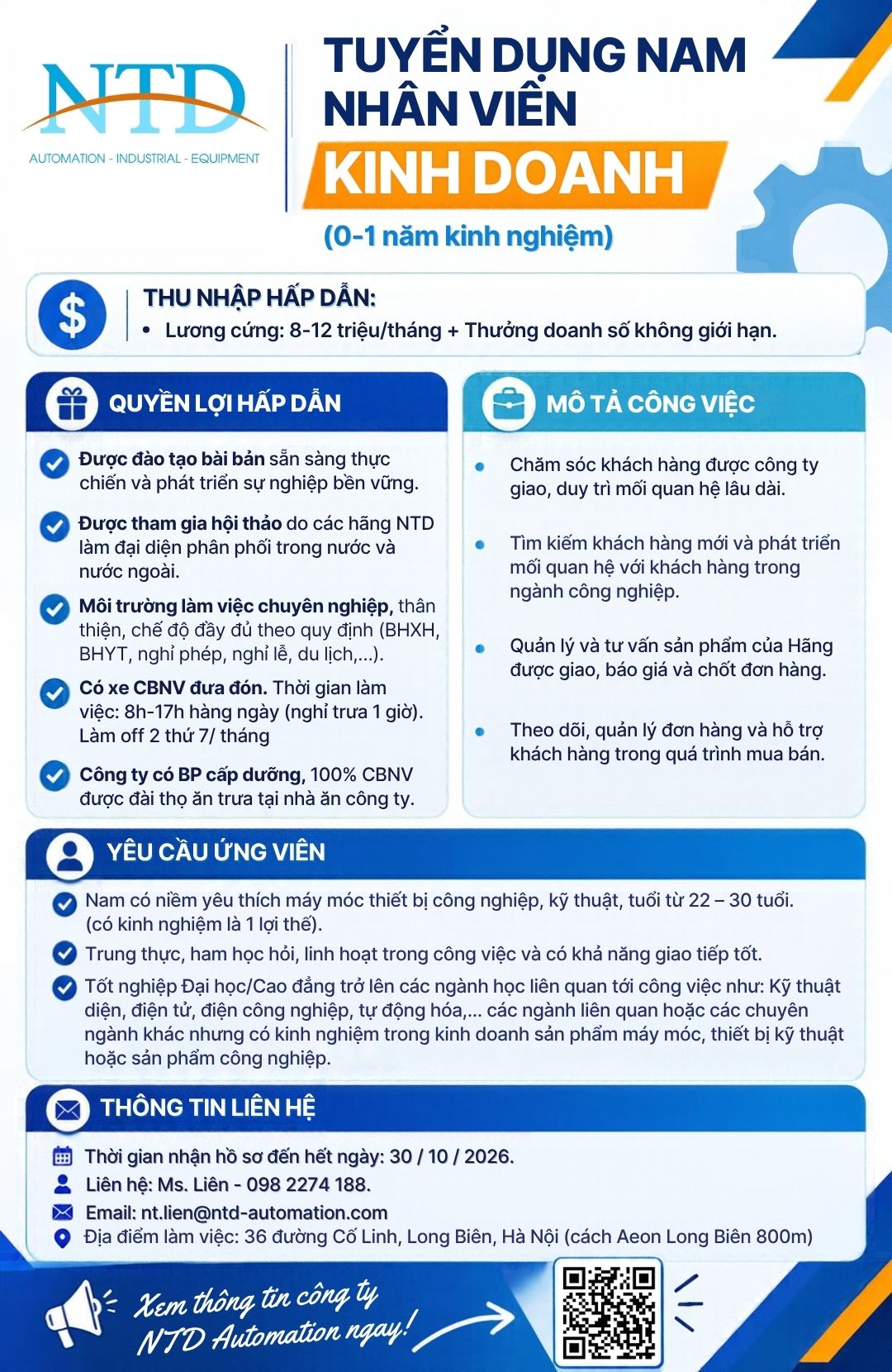 Nhân viên Kinh doanh