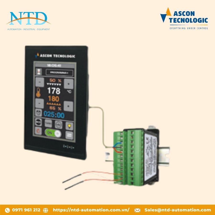 Giải pháp điều khiển tích hợp TCO642 Ascon Technologic