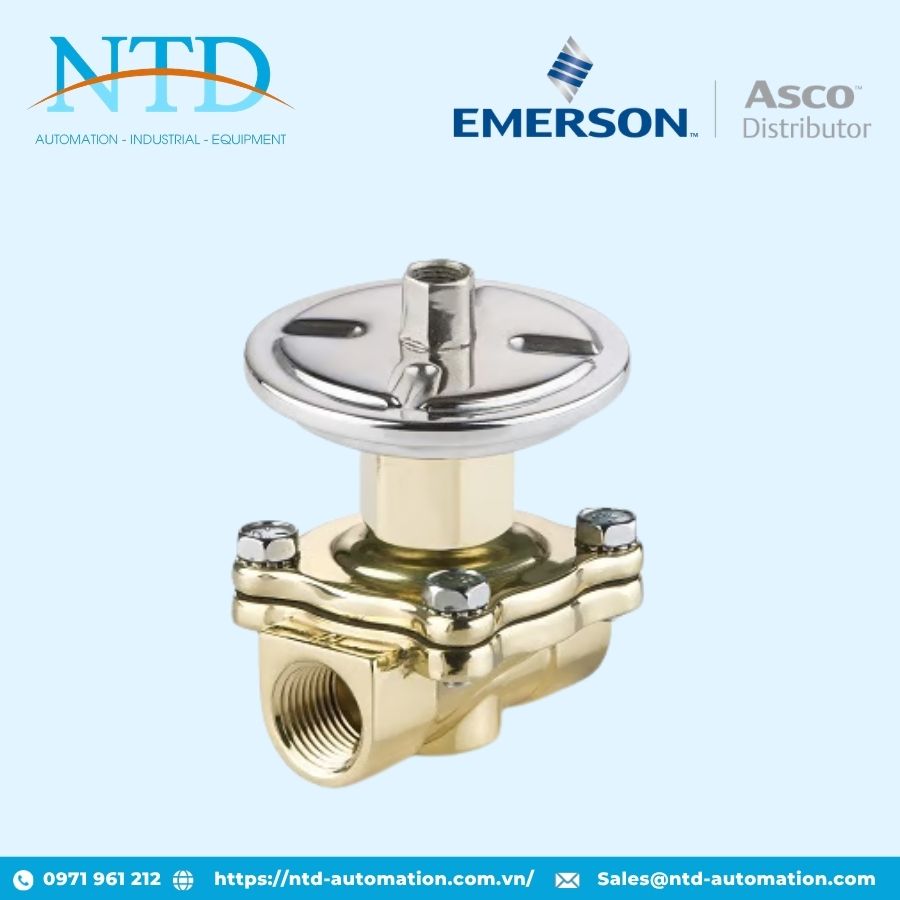 Van điều khiển bằng khí nén Series F210 ASCO