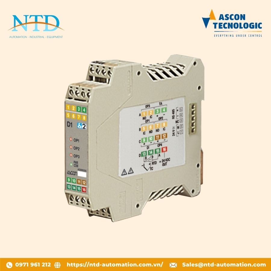 Bộ điều khiển nhiệt độ D1 Ascon Technologic
