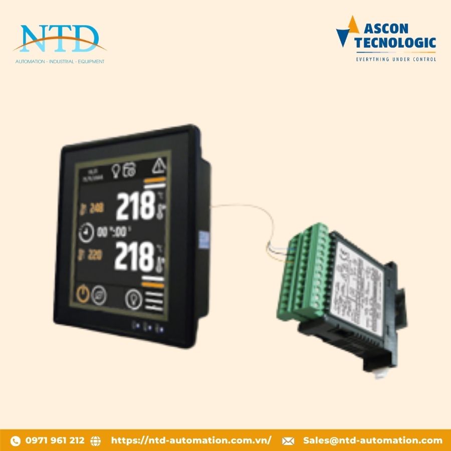 Hệ thống điều khiển tích hợp TCO632 Ascon Technologic
