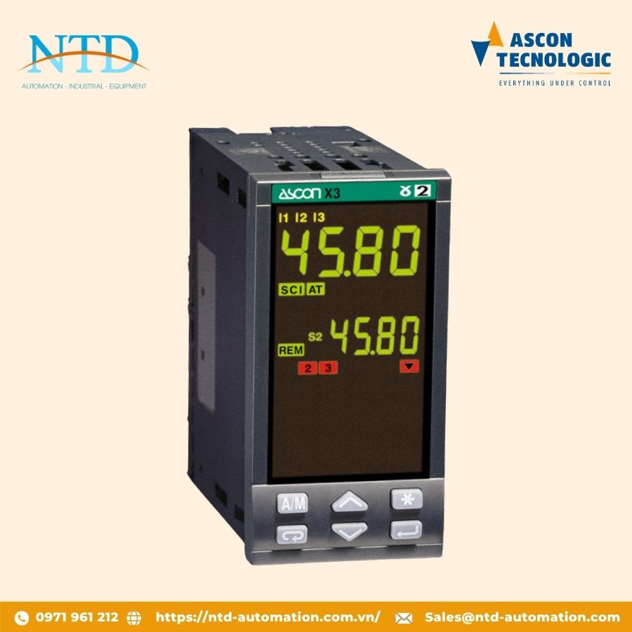 Bộ điều khiển nhiệt độ X3 Ascon Technologic