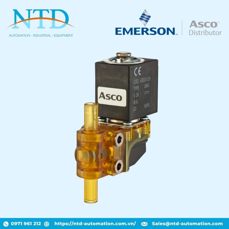 Van điện từ cách ly lưu chất series 283 ASCO