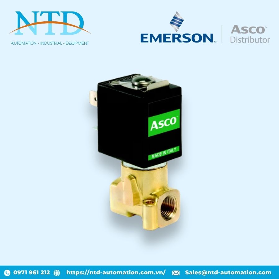 Van điện từ đa năng điều khiển lưu lượng series L194 ASCO