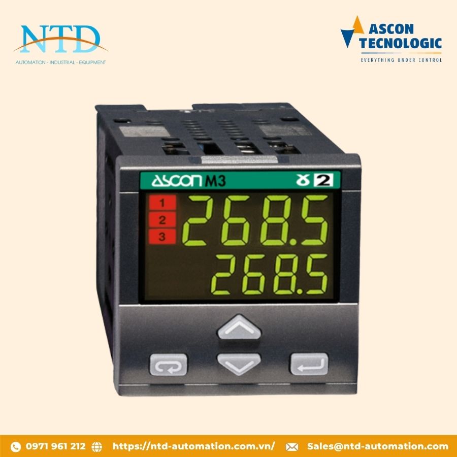 Bộ điều khiển nhiệt độ M3 Ascon Technologic