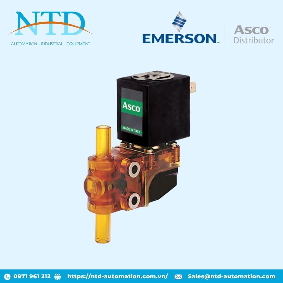 Van điện từ cách ly hoàn toàn Series D218 ASCO