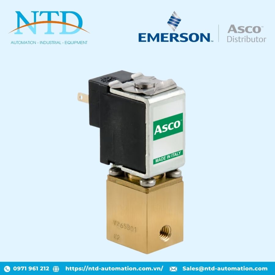 Van điện từ mini series V265 ASCO