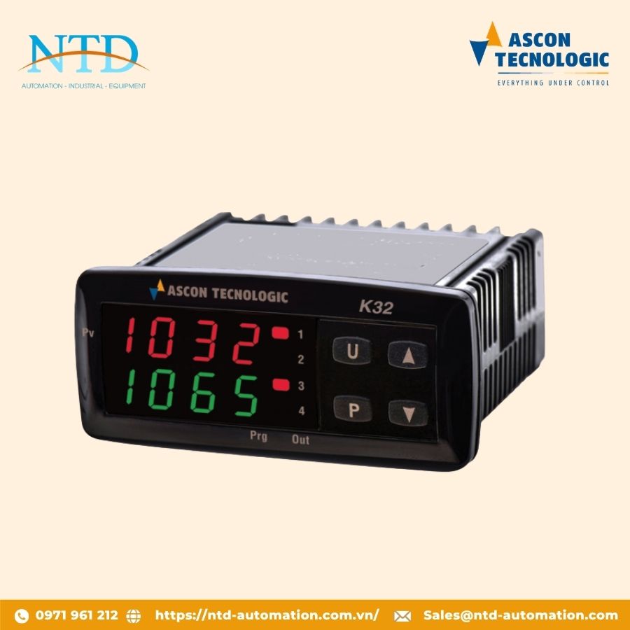 Bộ điều khiển lập trình đa năng K32 Ascon Technologic