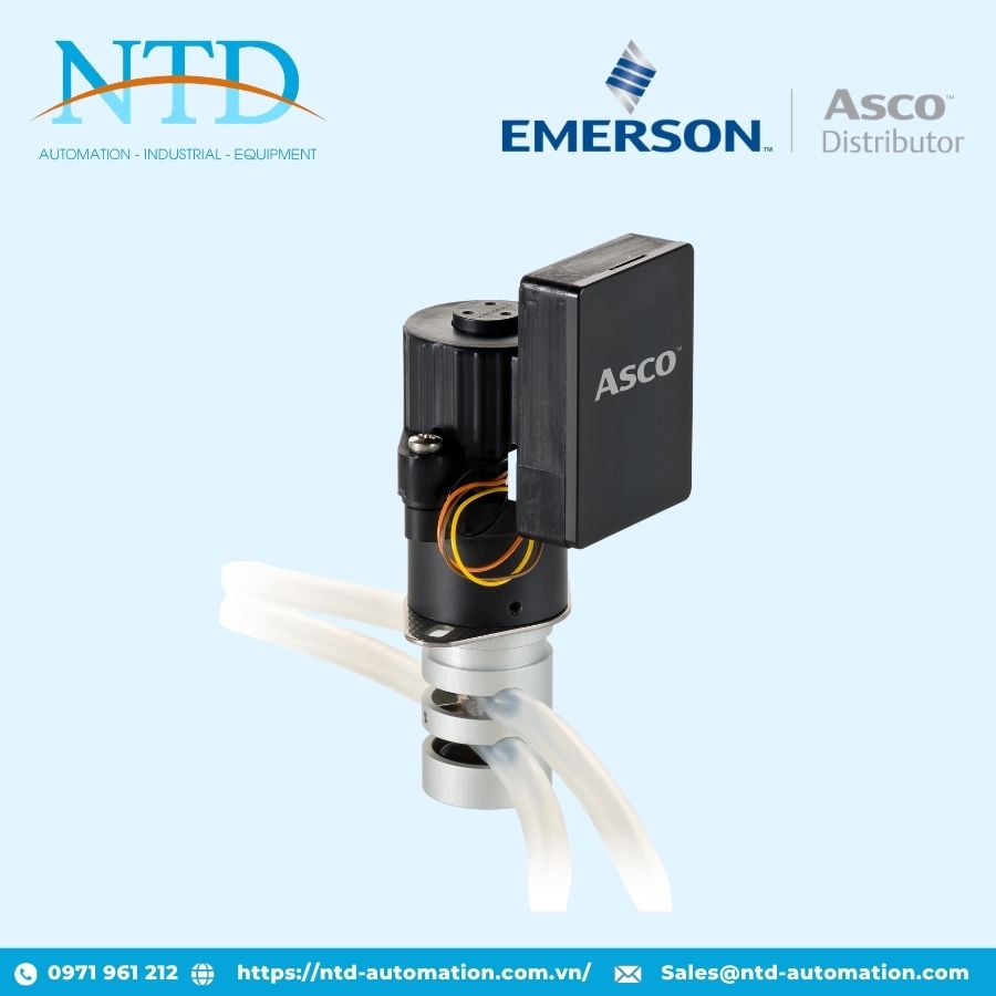 Van kẹp ống điều khiển series S370 ASCO