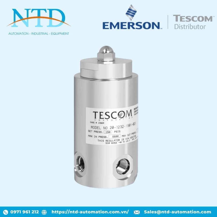 Bộ điều áp hydro áp suất series 20-1200 TESCOM