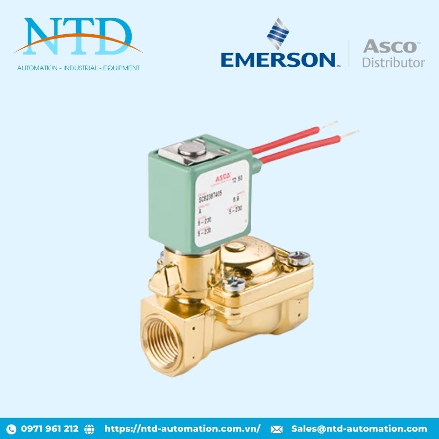 Van dùng trong truyền động khí nén SCE238D007 series 238 ASCO