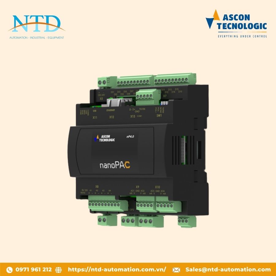 Bộ điều khiển đa chức năng NP4 Ascon Technologic