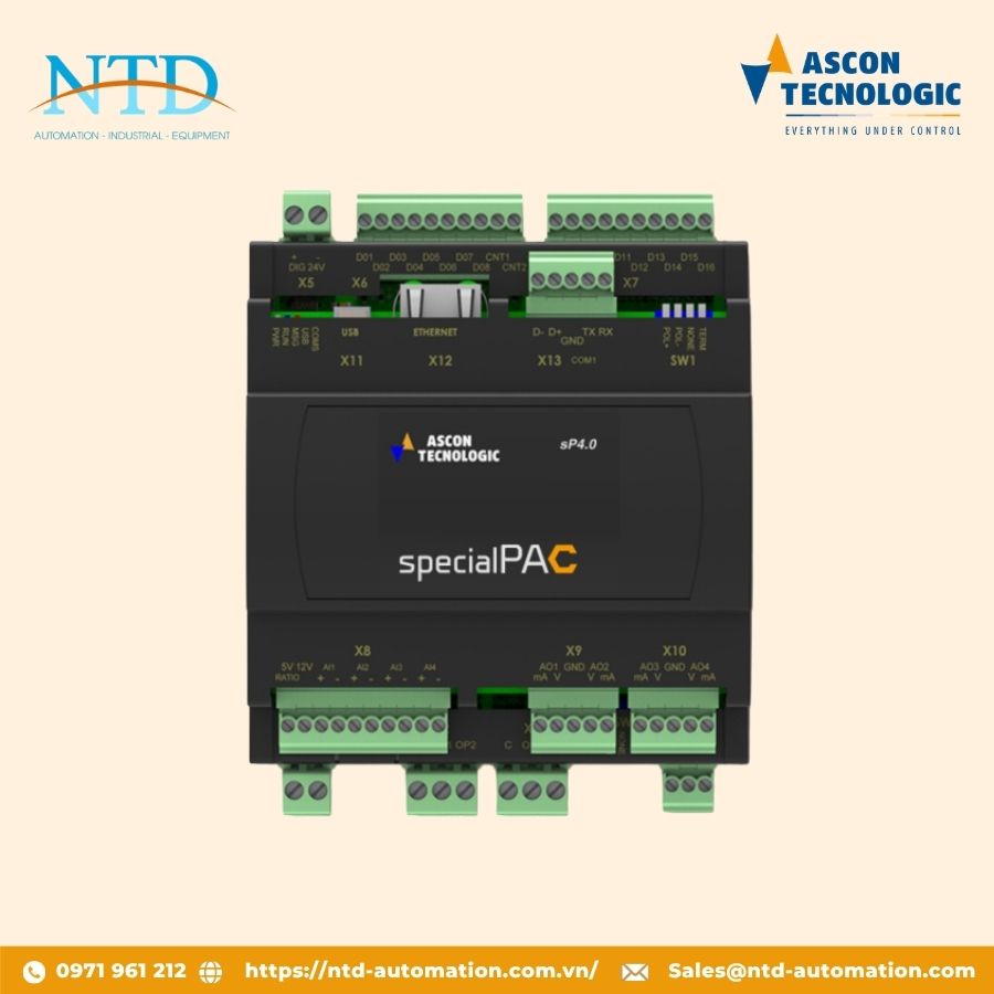 Bộ điều khiển đa chức năng SP4 Ascon Technologic